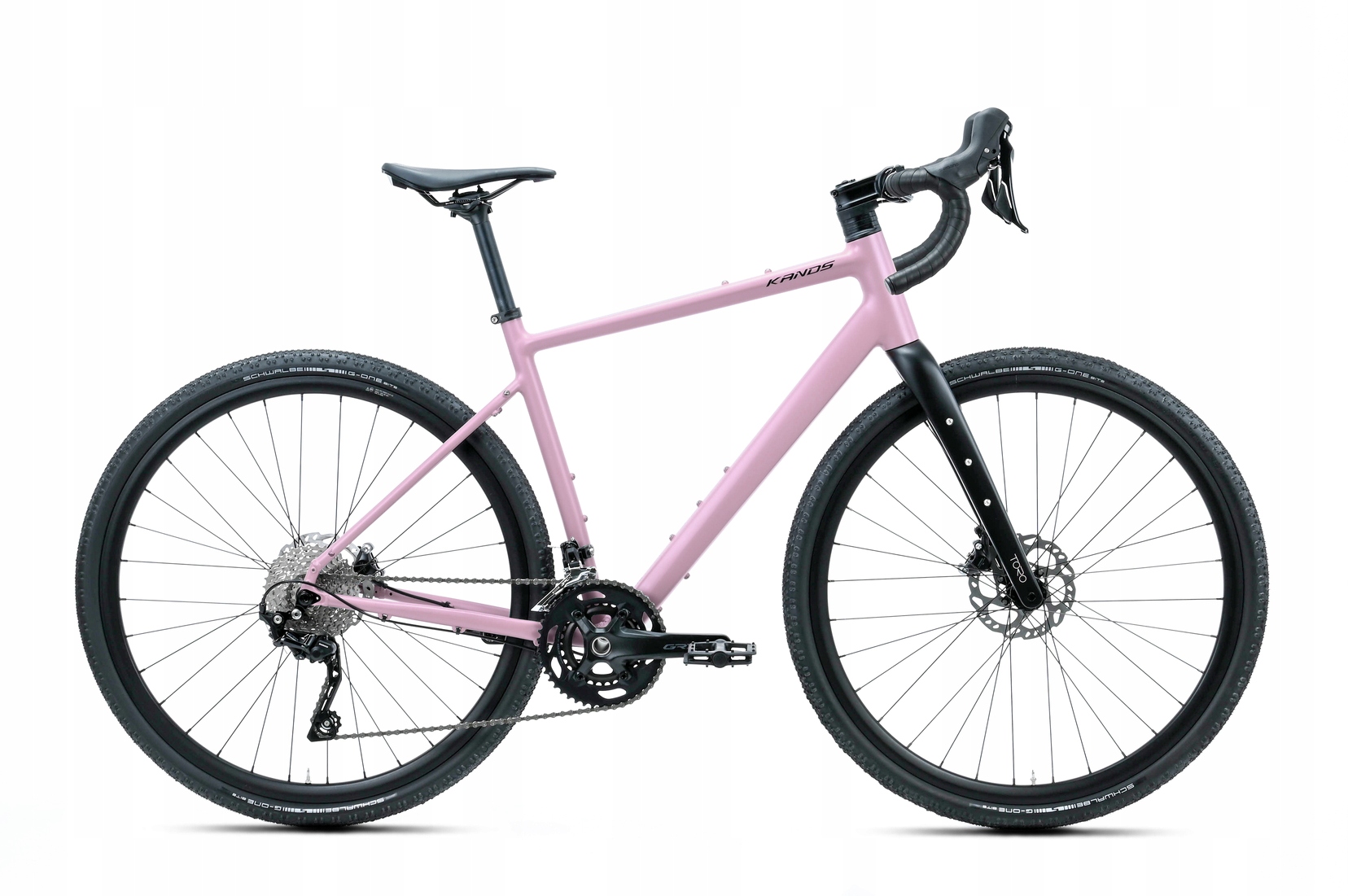 Rower Gravelowy 28 Kands Toro 3.0 GRX400 różowy mat L wzrost 180-190 2026