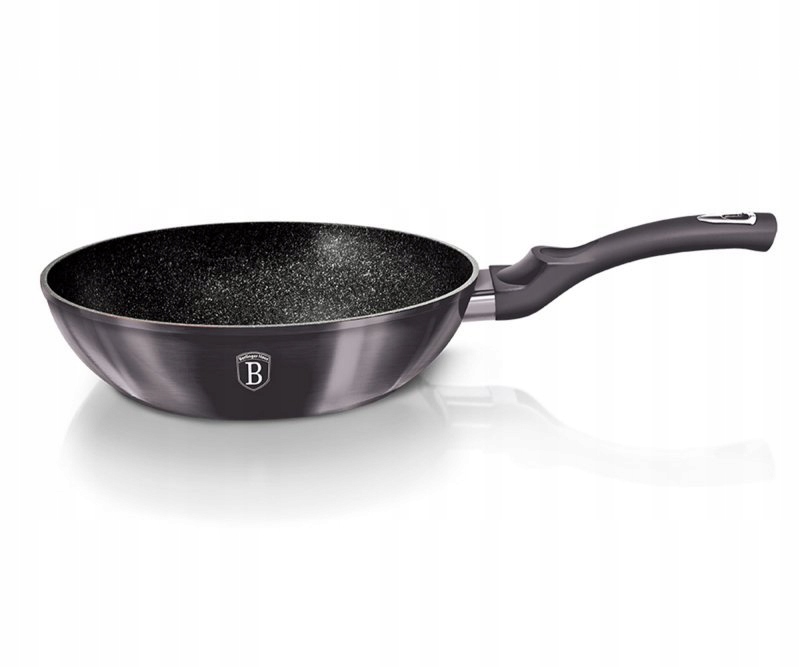 Granitový wok Berlinger Haus Carbon Pro 28 cm, indukční pánev