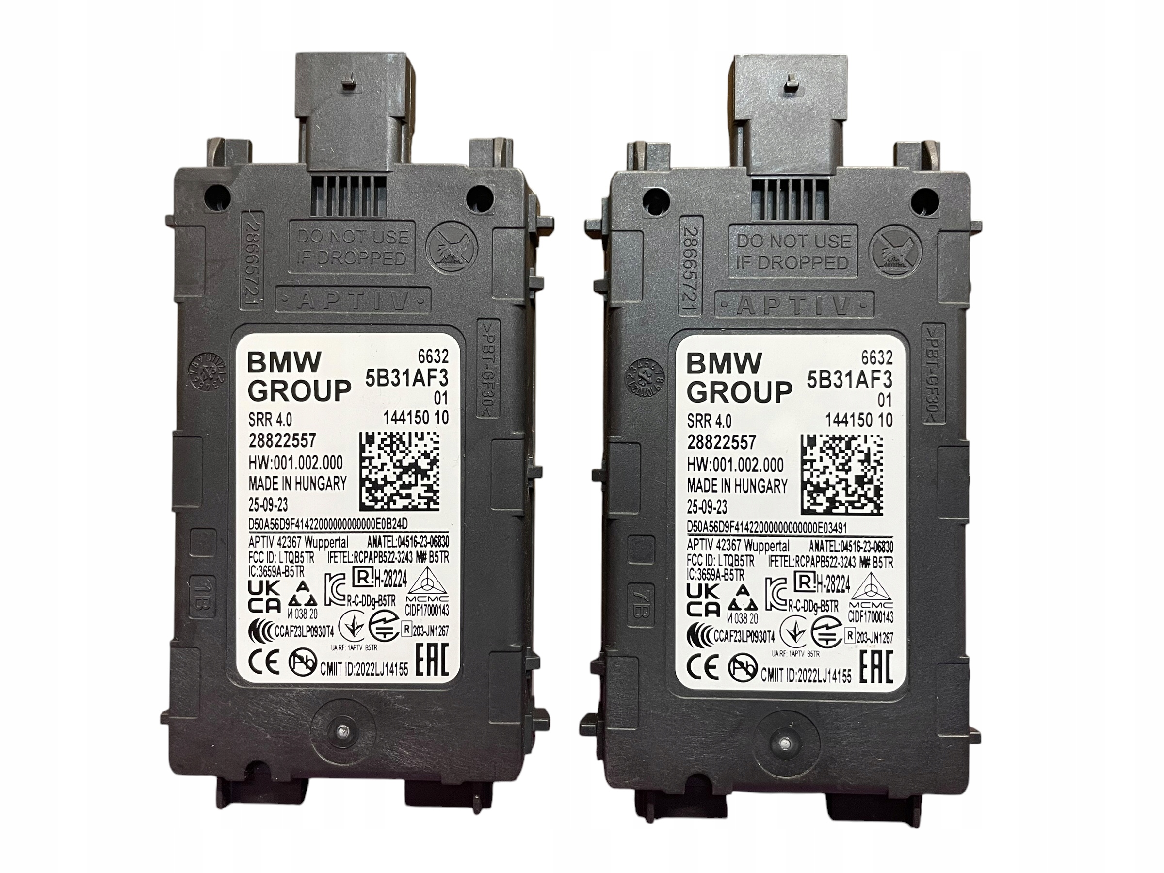 RADAR sensor ASYSTENT changes supports RUCHU BMW X5 G05 LCI
