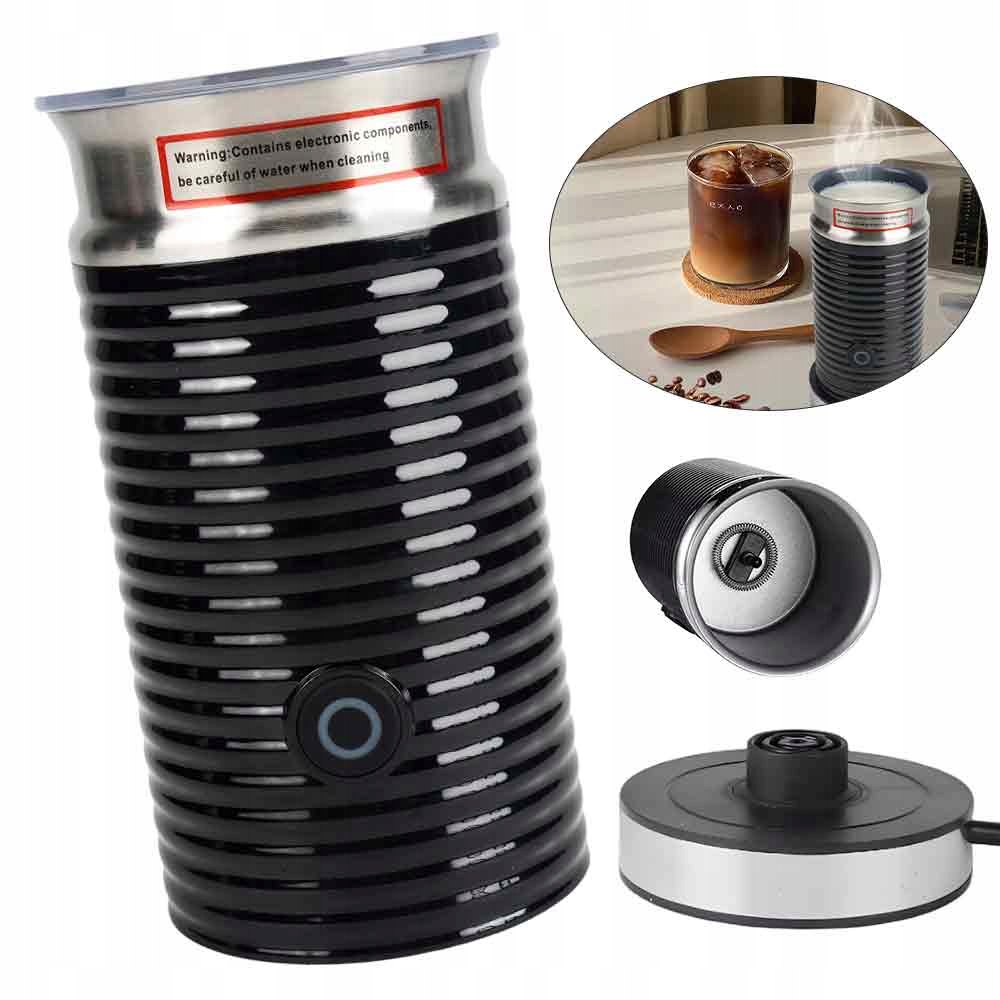 Napěňovač Mléka 2V1 Jedním Tlačítkem Horké Mléko Pro Latte Cappuccino