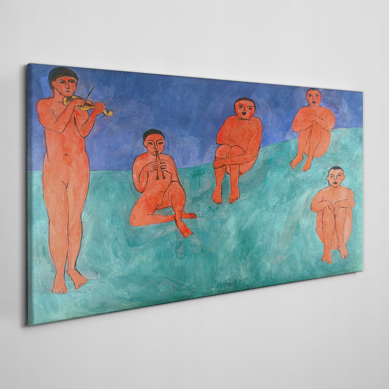 

Obraz na płótnie Muzyka Henri Matisse 140x70 cm