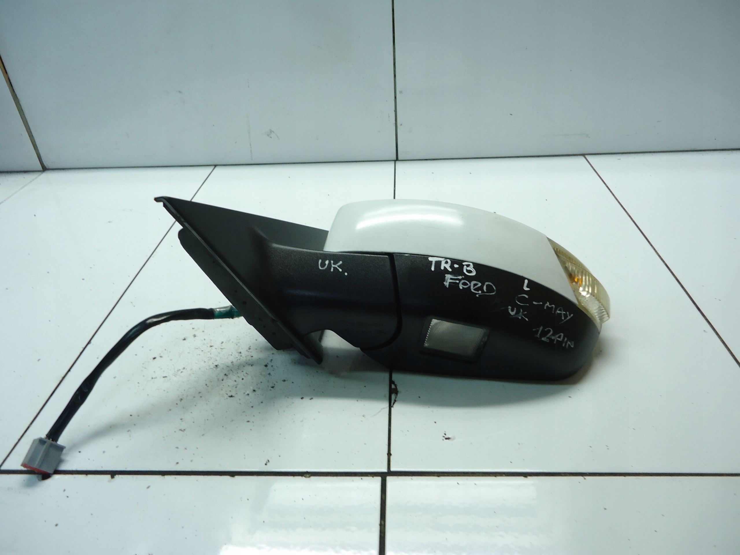 FORD C-MAX MK2 mirror left 12PIN UK ANGLIA