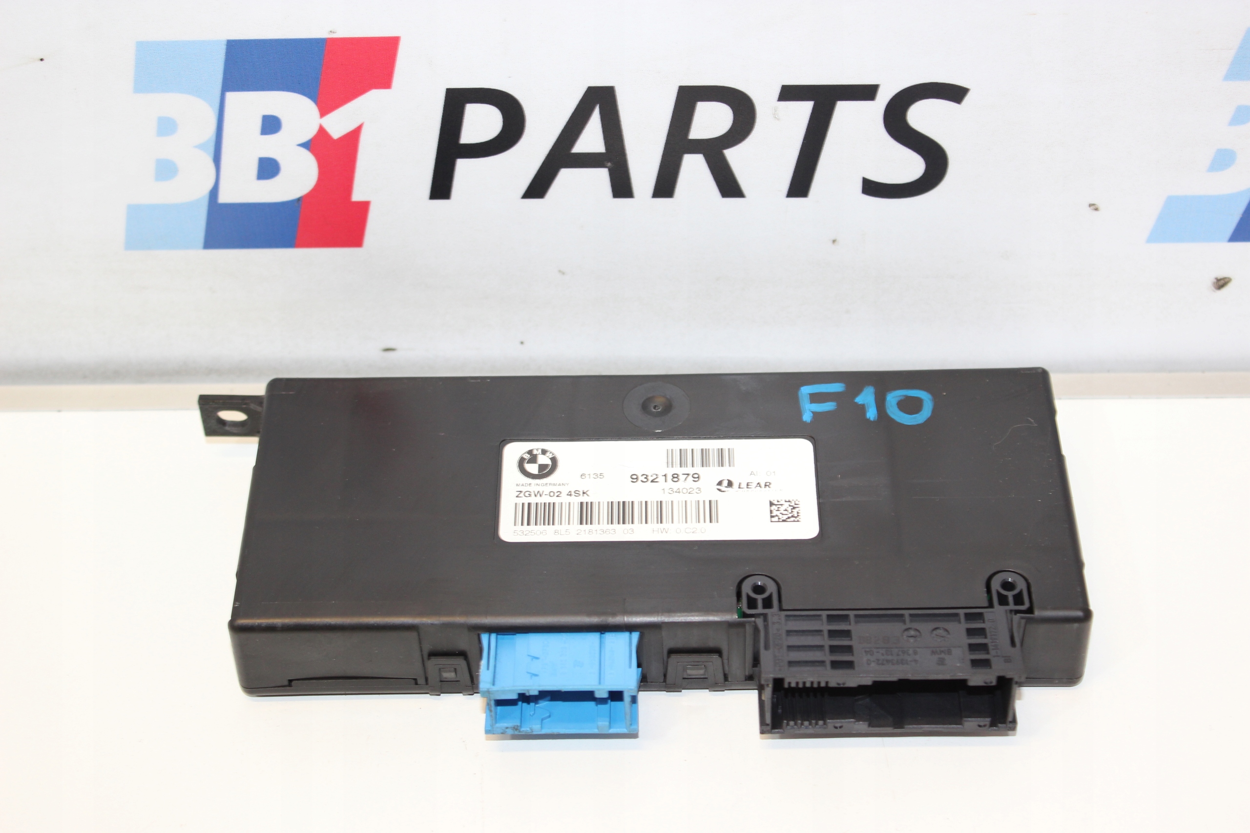 BMW F10 F11 module control unit ZGW 9321879