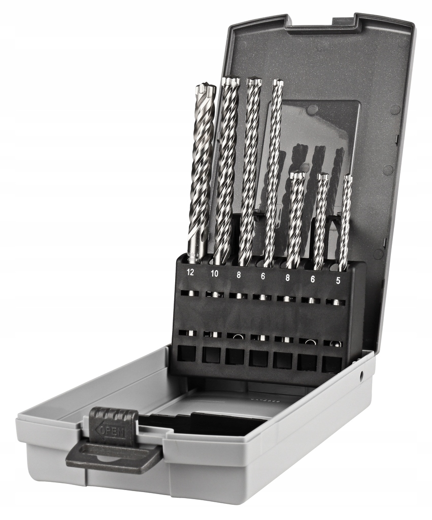 Zestaw Wierteł Sds-plus do betonu Nemesis 2 Wytrzymałe Makita E-14928