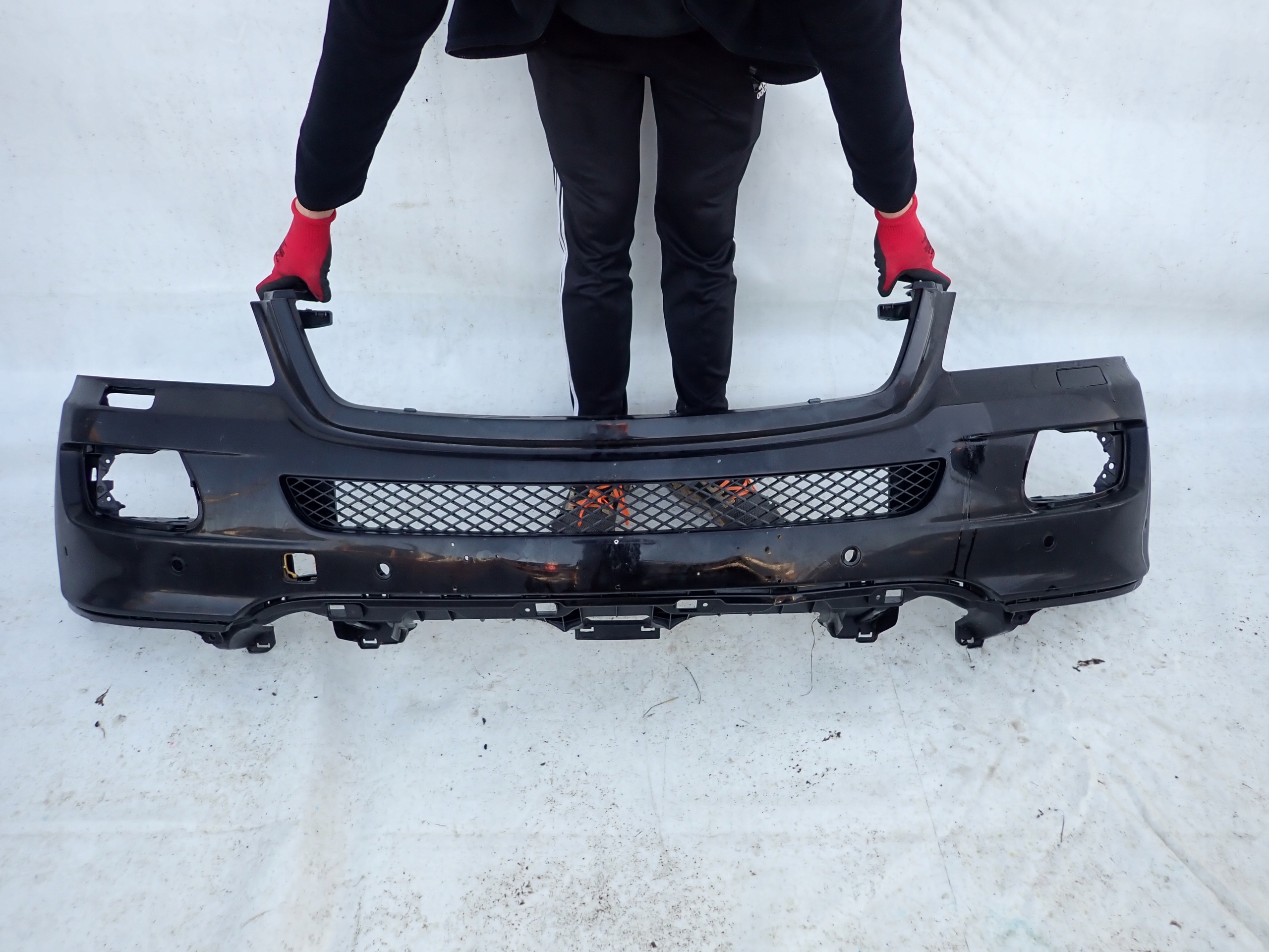 MERCEDES ML II 2 W164 05-08 bumper front PDC SPR