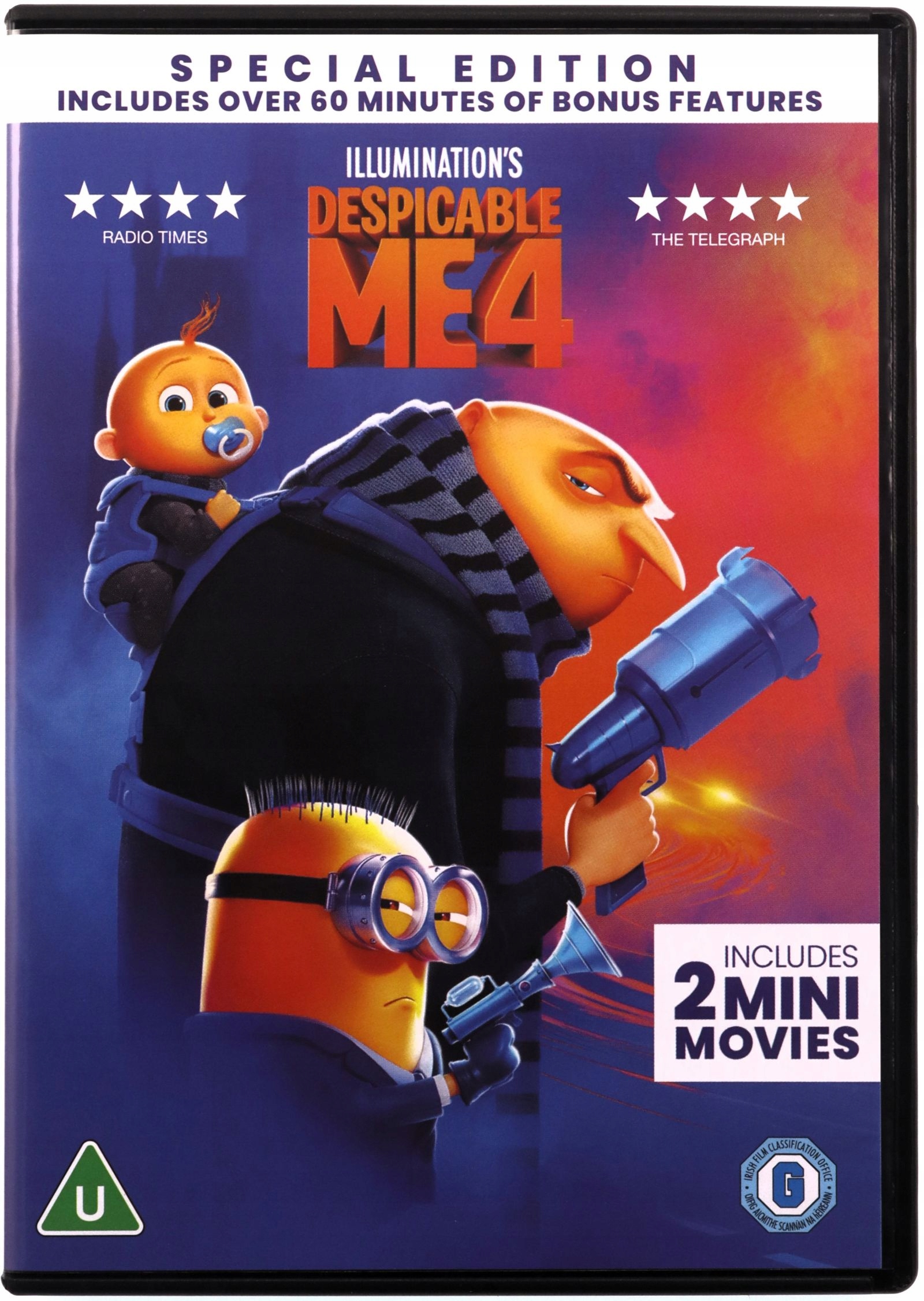 Despicable Me 4 (gru I Minionki: Pod Przykrywką) [DVD]