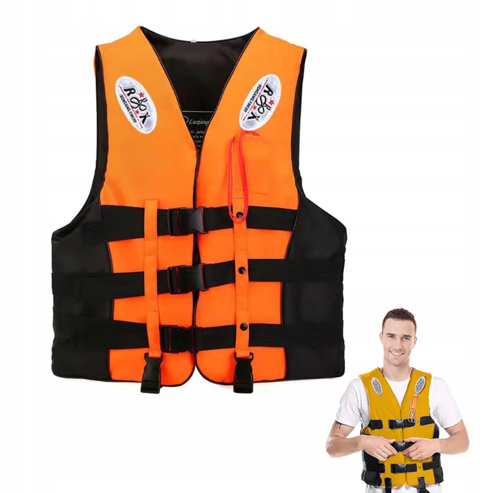 Kamizelka Asekuracyjna Kapok Na Kajak Spływ Łódkę Skuter Sup