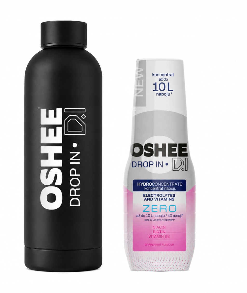 Termoláhev Lahev Na Pití Black Oshee Drop In 500 ml Koncentrát Sirup