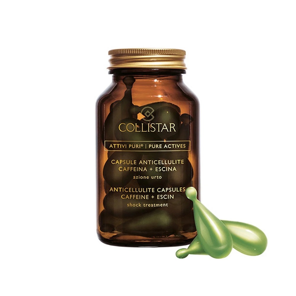 Collistar Attivi Puri kapsułki antycellulitowe z kofeiną z escyną 14szt