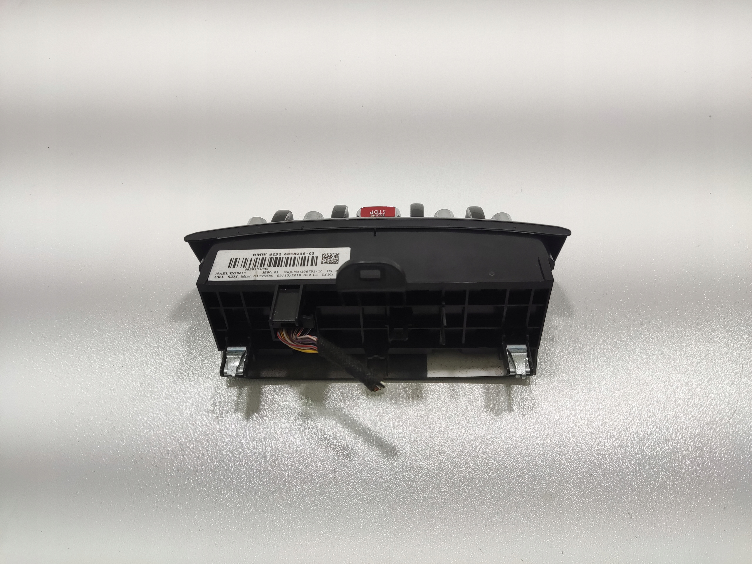 PANEL Commandes START-STOP PDC ESP MINI F55 F56 F57 2018-2021 6838205