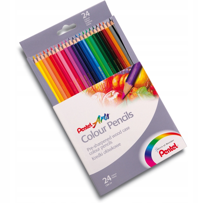 

Kredki Ołówkowe Pentel 24