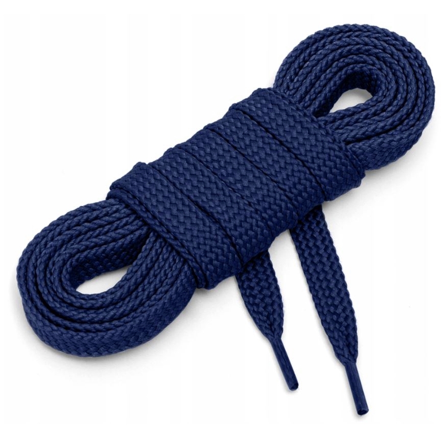 

Sznurowadło Płaskie 7mm 100cm Para Granatowe