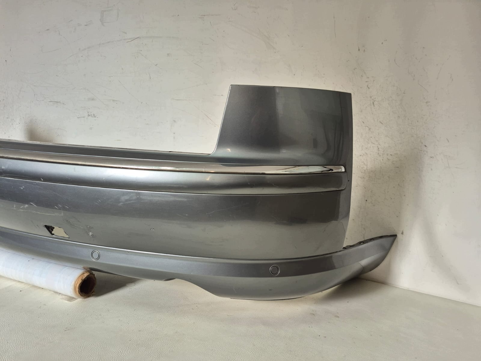 AUDI A8 D3 4E 02- bumper rear part rear complete PDC 4E0807511A