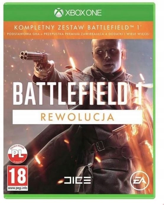 Battlefield 1: Rewolucja XOne Polska Akcja FPP