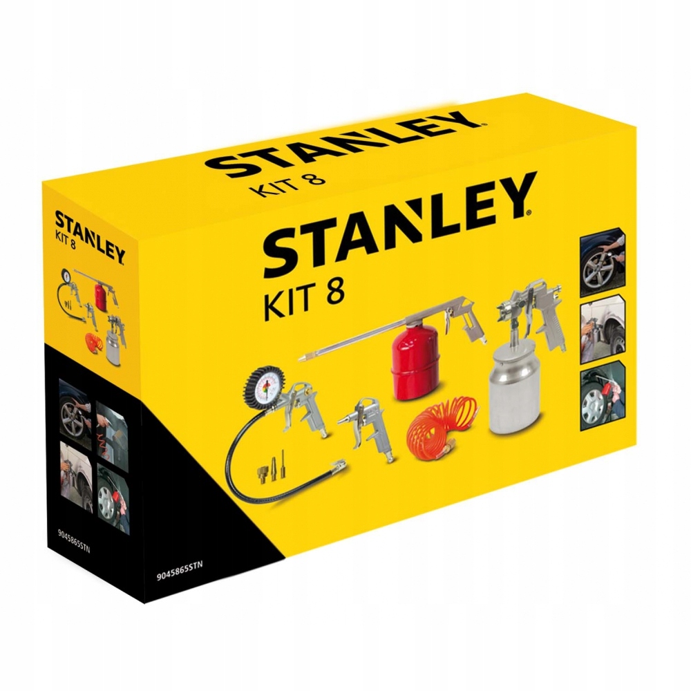

Zestaw Lakierniczy/pneumatyczny Kit 8 Stanley
