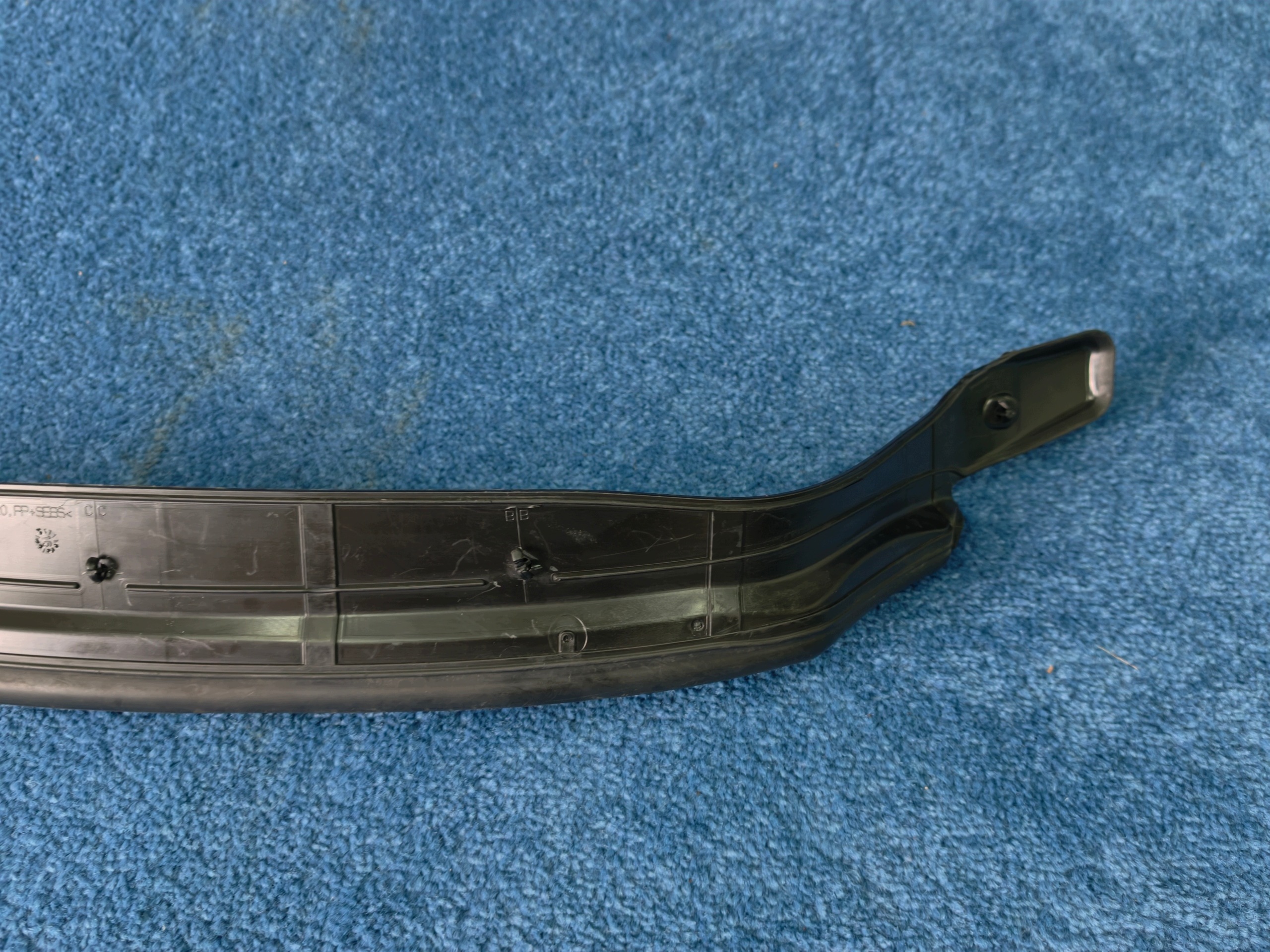 VOLVO V40 2012-2019 moulding gasket door right front original 31298366