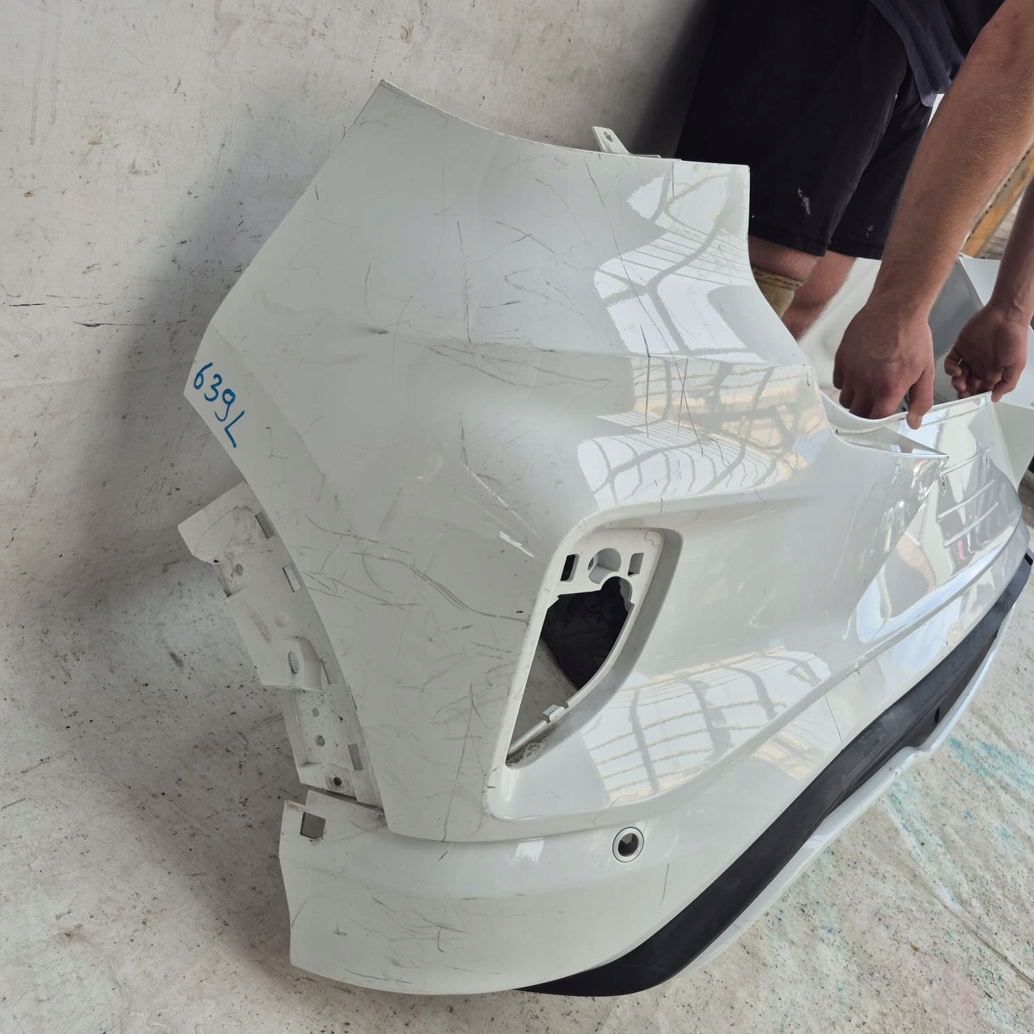 FORD PUMA ST-LINE 19-> bumper rear part rear PDC