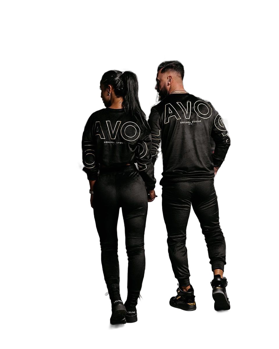 Komplet męski Olavoga Velvet Ash Men 2025 czerń M