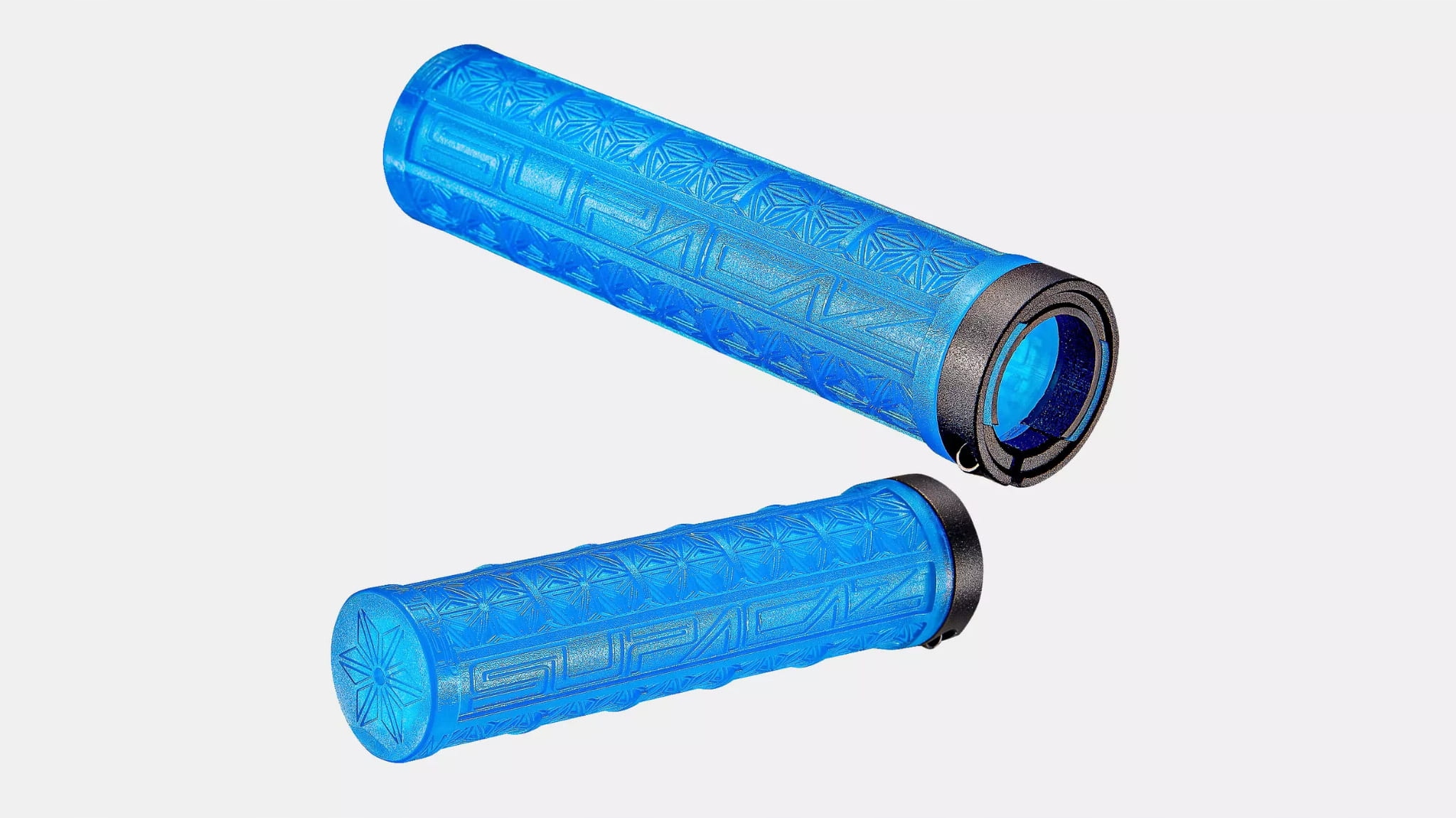 Chwyty Supacaz Grizips Grip Neon Blue