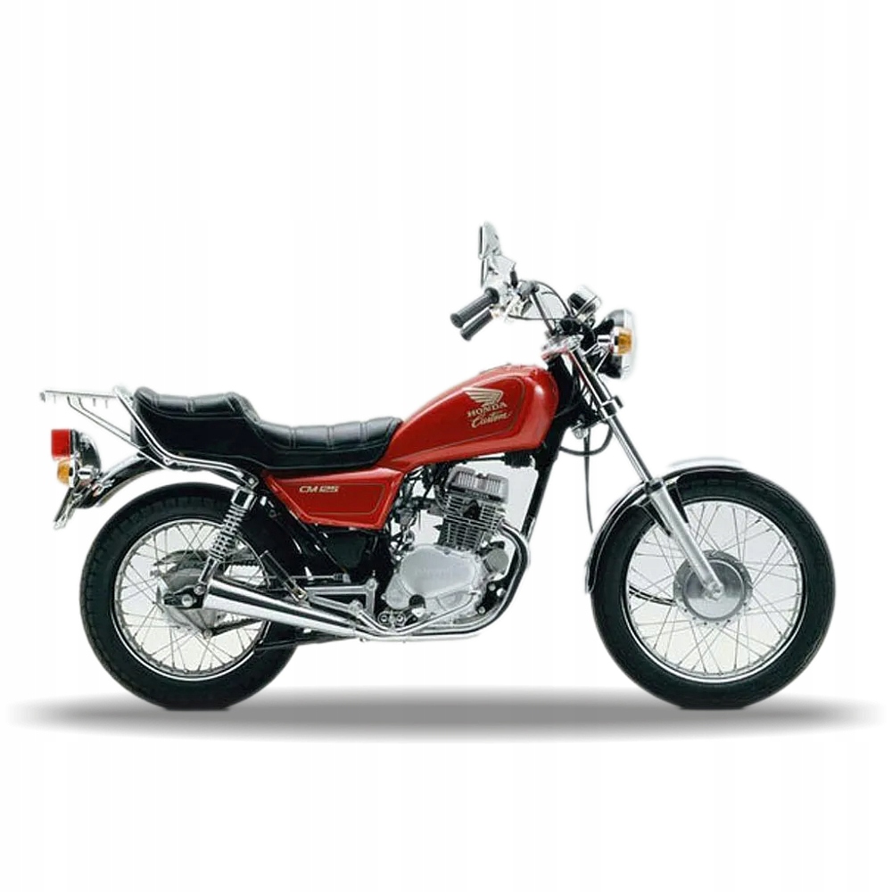 Samolepky Na Motorku Juula Pro Honda CM 125 Custom 1995 Červená