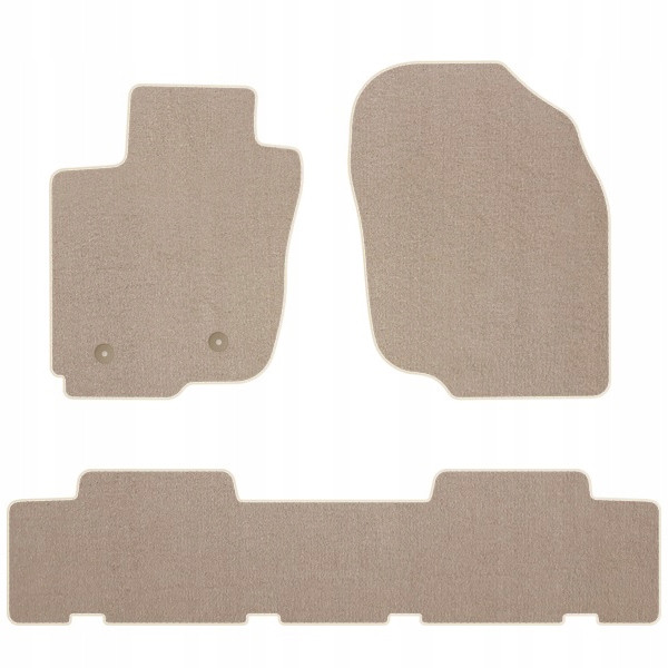 

Toyota RAV4 III 06-12 Dywaniki welur Comfort Beż