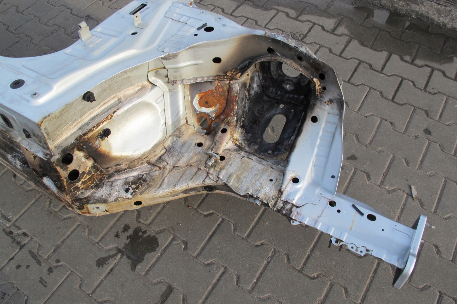 MINI Countryman R60 threshold FARTUCH pillar front body quarter right