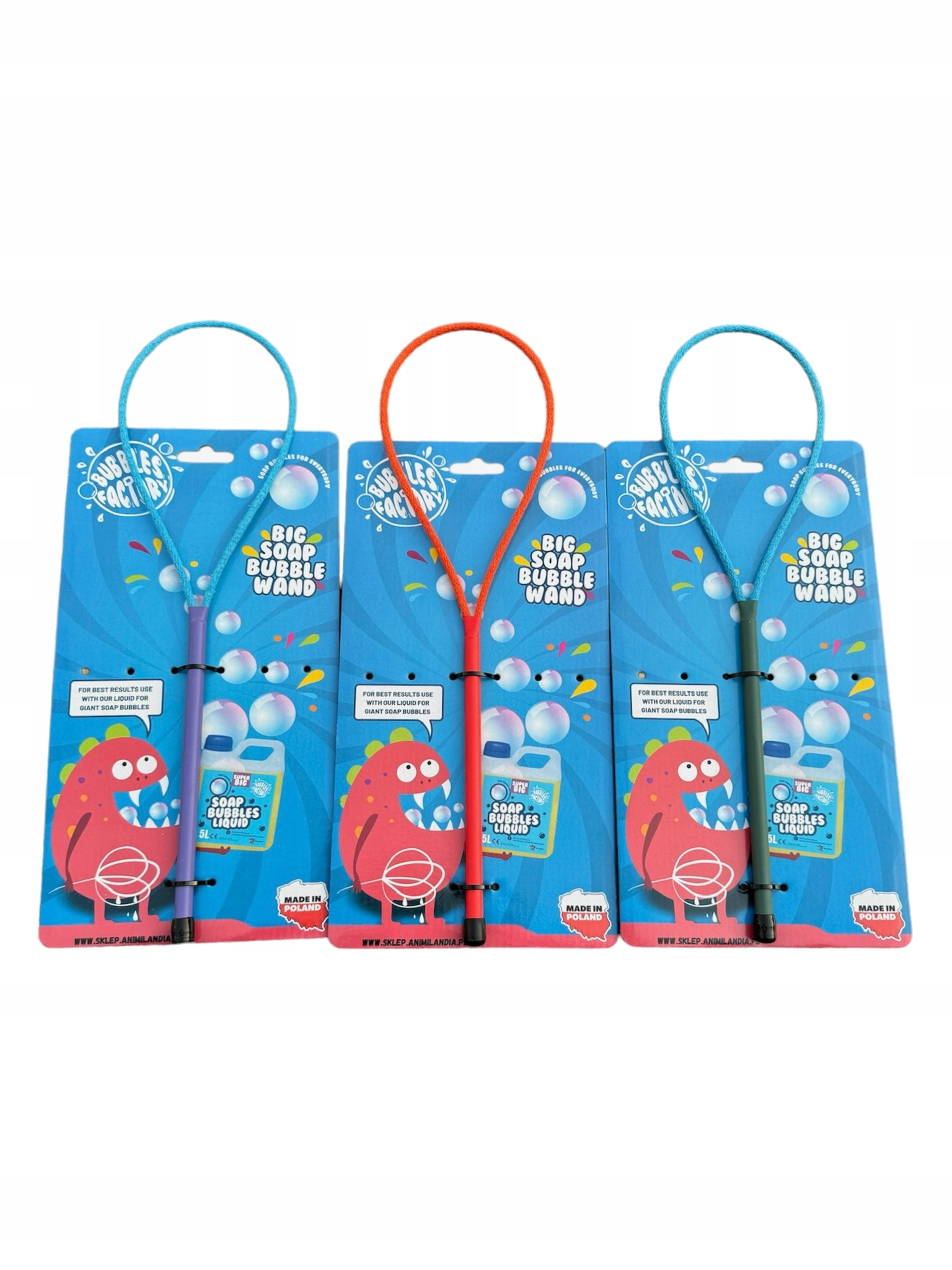 Zestaw do Robienia Baniek Płyn do Baniek 1L + Obręcz do tworzenia baniek Wiek dziecka 2 lata +