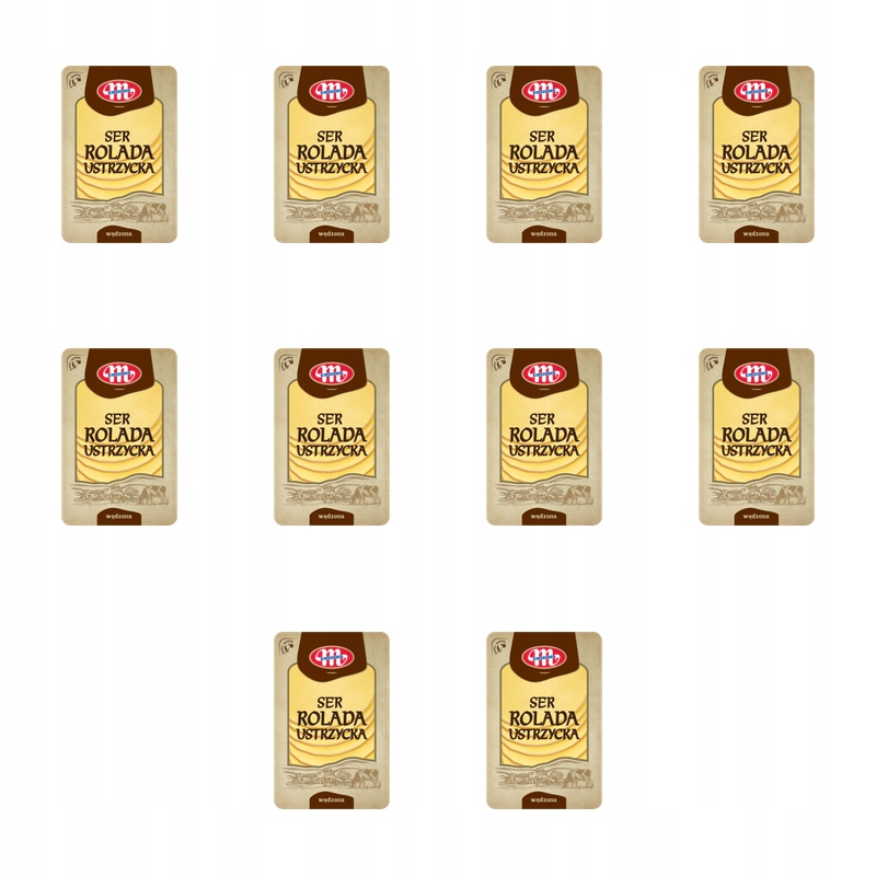 Mlekovita Sýr Rolada Ustrzycka, uzený, spařený, zrající 150 g X10