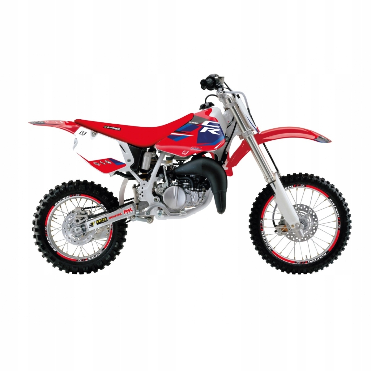 Blackbird Sada Nálepiek (oklein) Honda Cr 80 '96-'02 Dream 5 Farba Červená