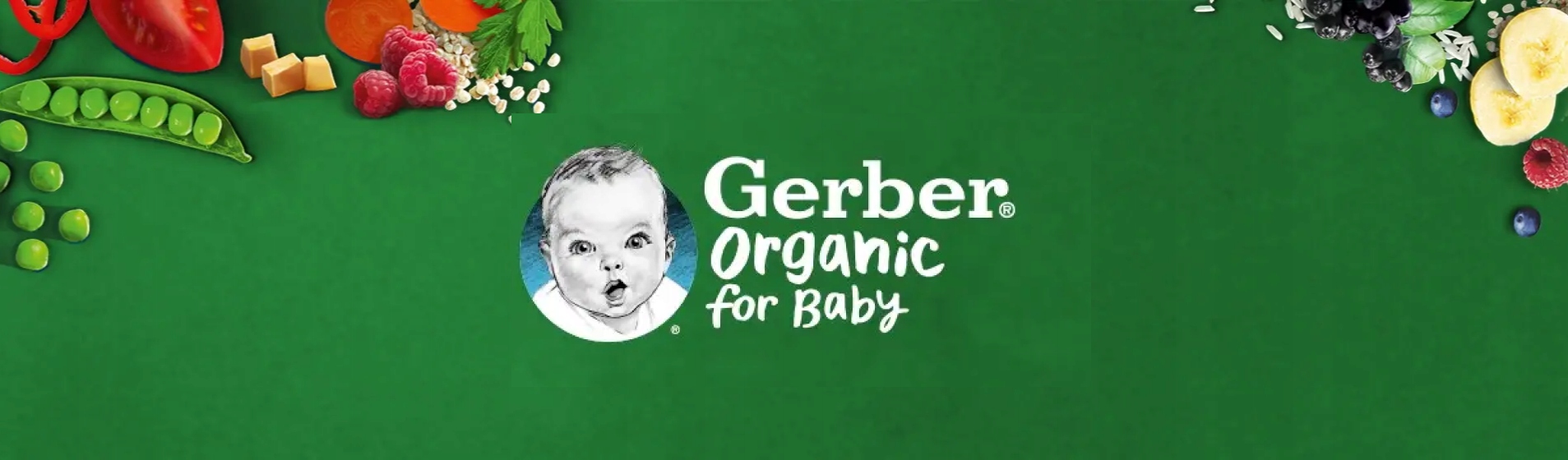 GERBER ORGANIC NUTRI PUFFS CHRUPKI PSZENNO-OWSIANE MARCHEWKA POMARAŃCZA 35G Marka Gerber