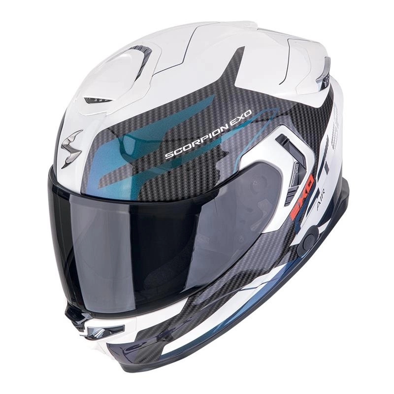 Motocyklová prilba Scorpion Exo-gt Sp Air Flex White/chameleon Darčeky