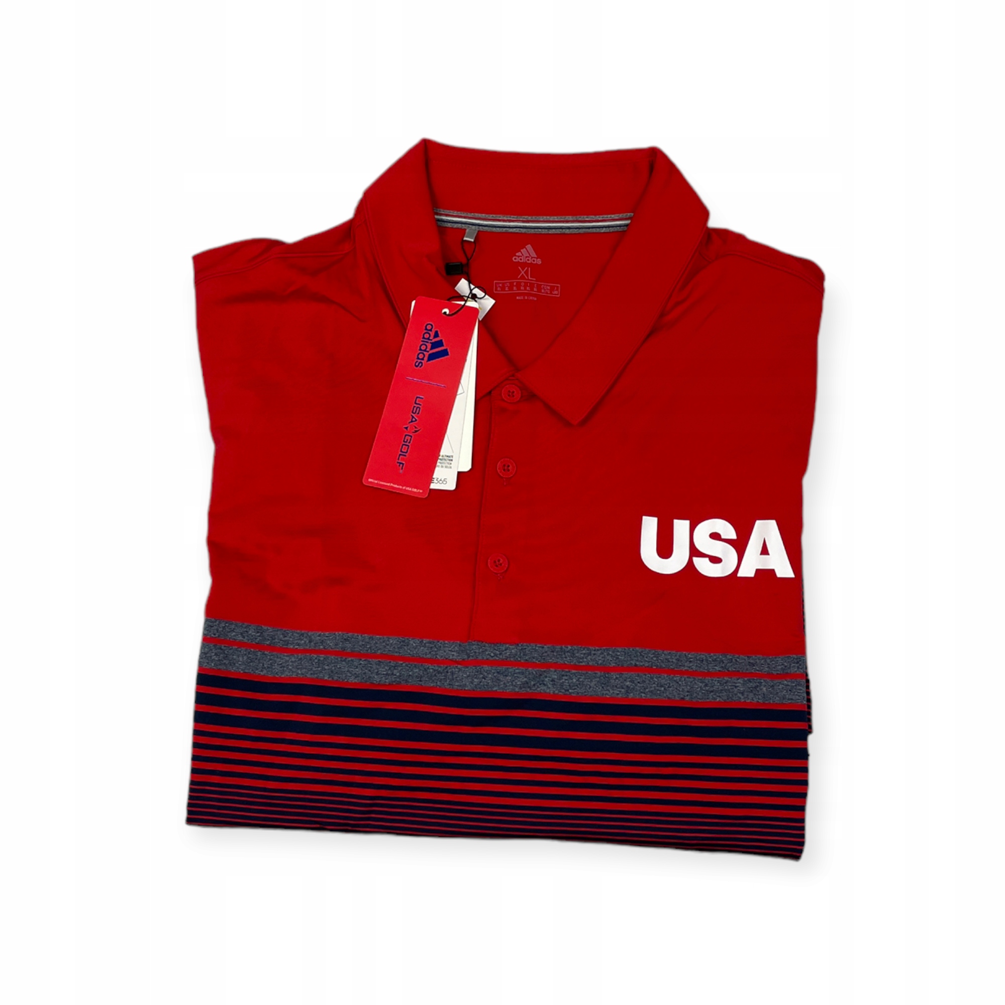 Koszulka męska czerwona ADIDAS VOLLEYBALL Rozmiar XXL