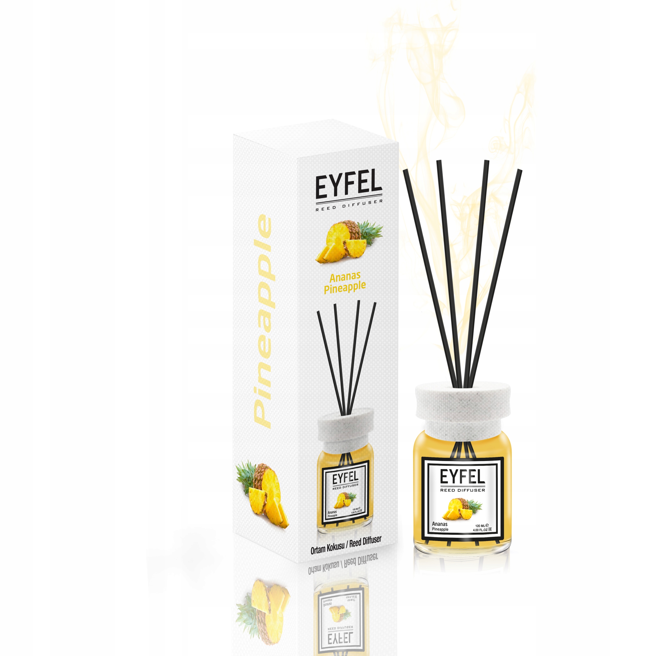 

Eyfel Ananas patyczki odświeżacz do domu 120ml