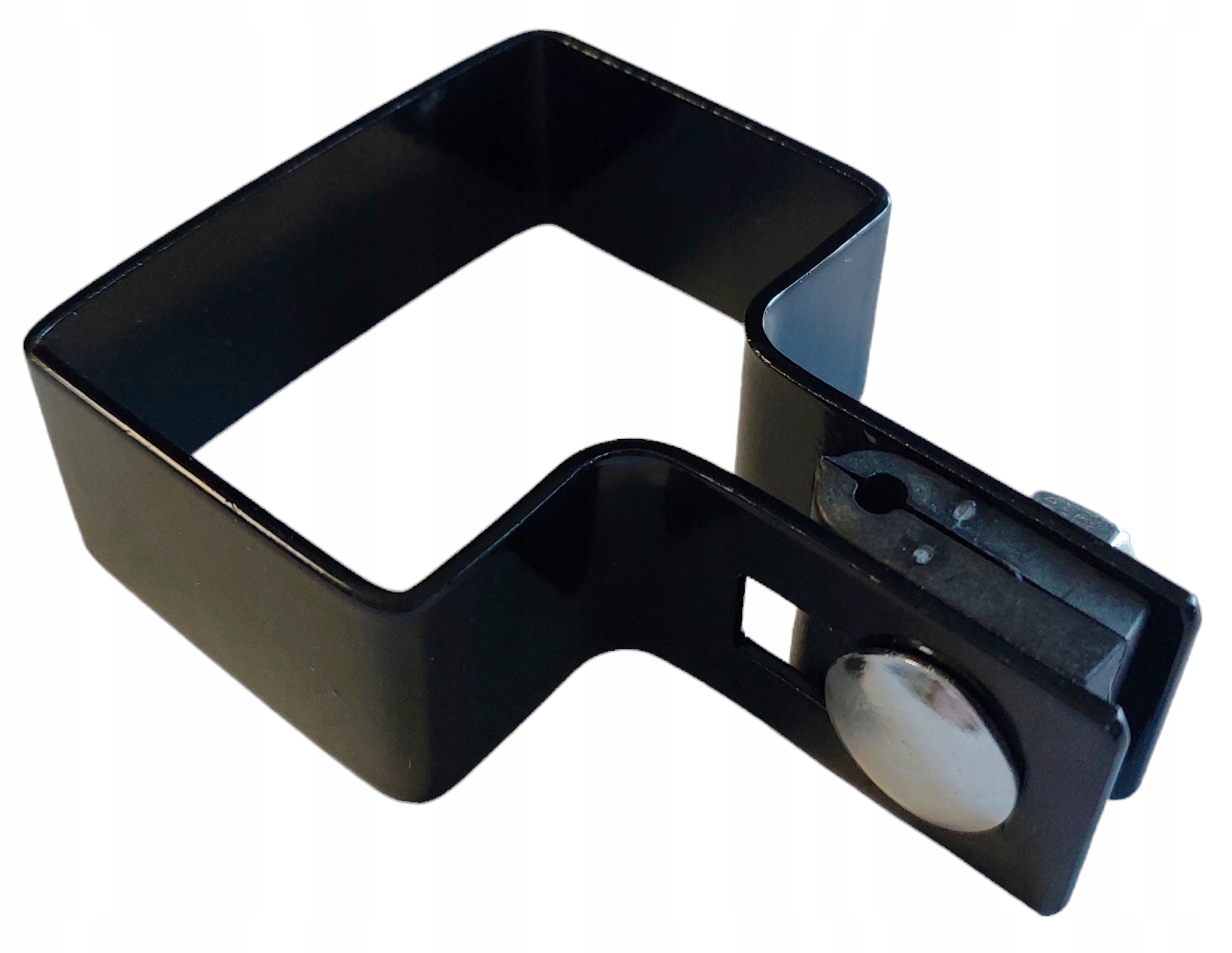 Obejma do paneli końcowa fi4 40x60 czarna