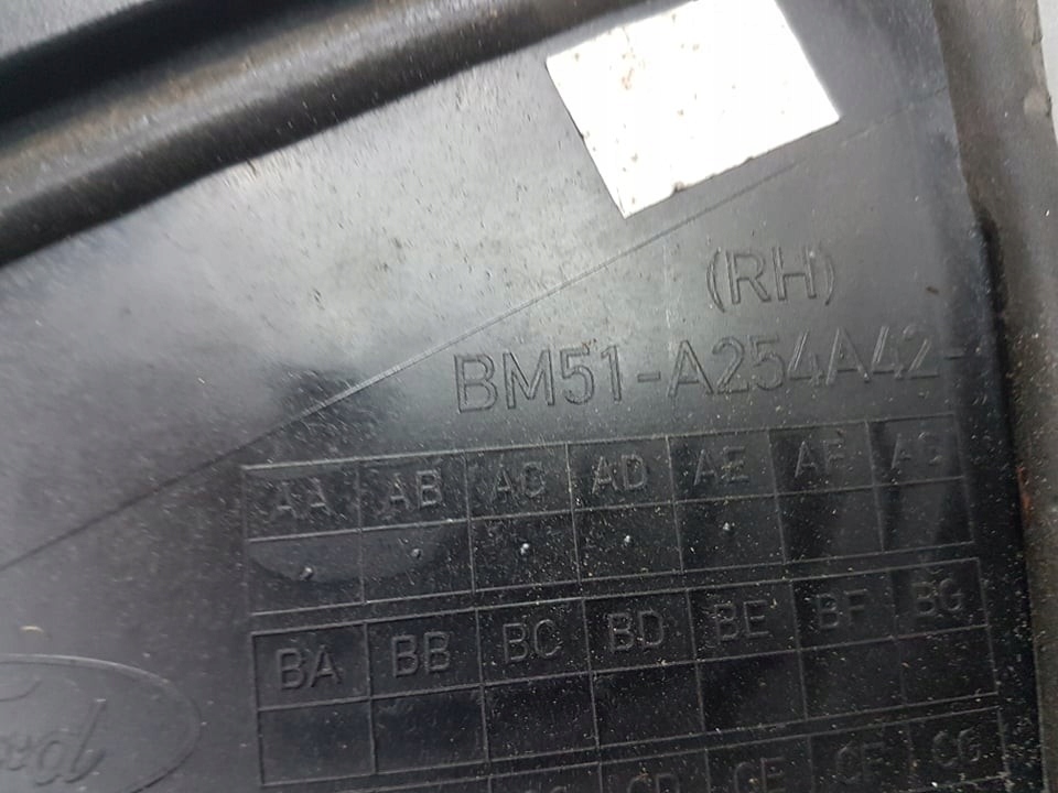 FORD FOCUS MK3 HATCHBACK LISTWA DRZWI PRAWA TYLNA Producent części Ford OE