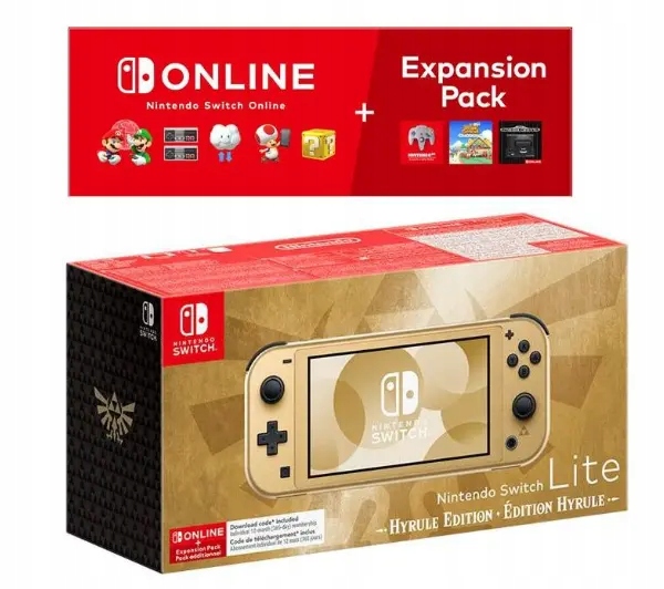 Nintendo Switch Lite Hyrule Edition + NS Online 365dni + Expansion Pack Producent Nintendo