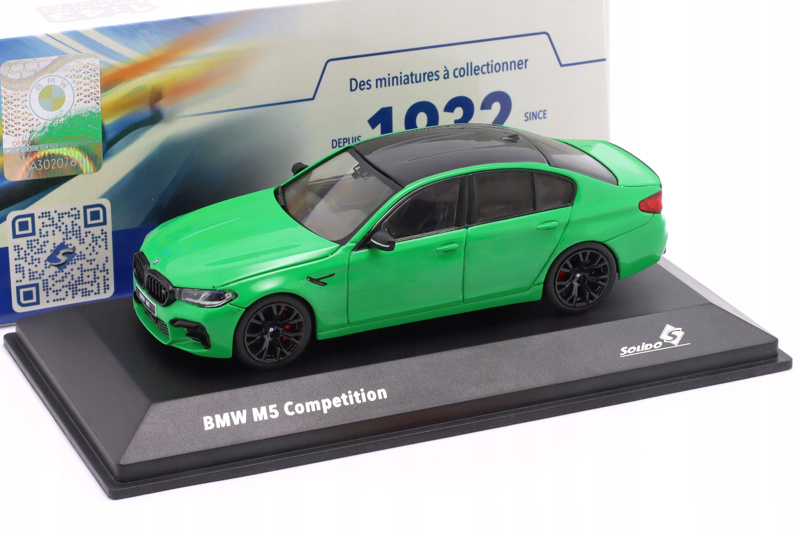 SOLIDO BMW M5 (F90) Competition 2022 Signal green 1:43 s4312705