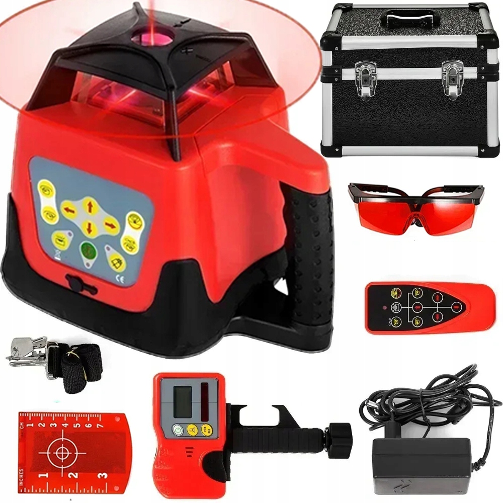 Rotační Laserový Nivelátor, Profesionální Stavební Sada Se Senzorem