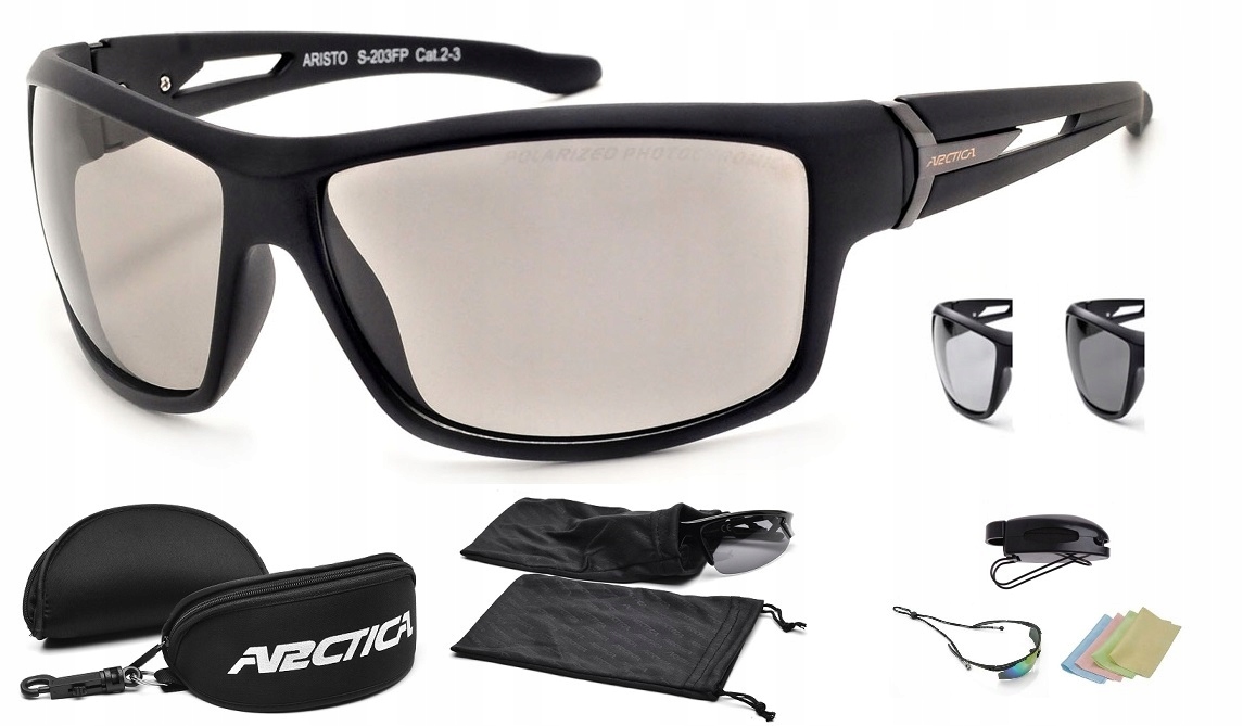 Brýle Arctica S-203FP Fotochromatická Polarizace Klasické Filtry UV400