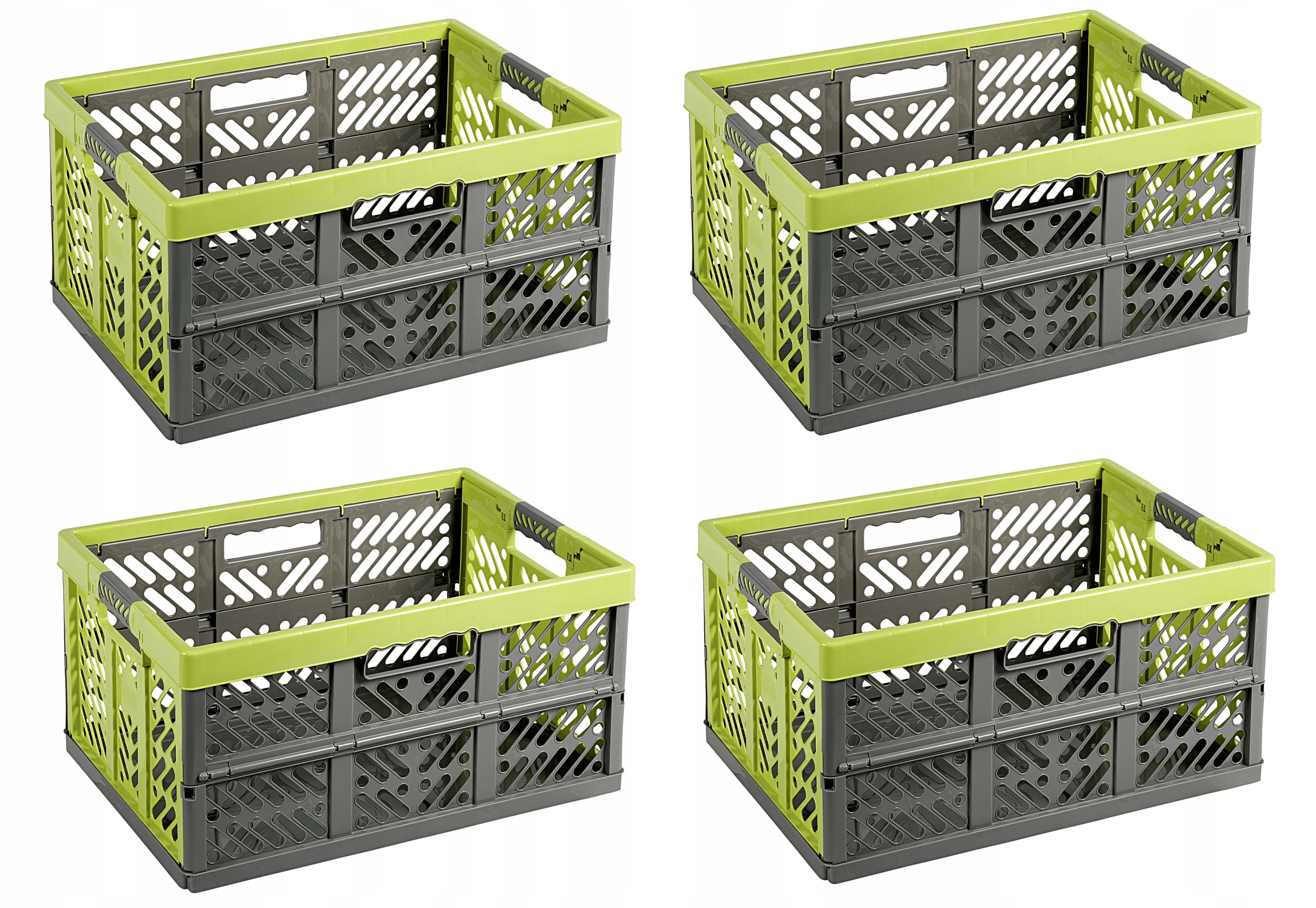 KOSZ POJEMNIK SKRZYNKA SKŁADANY KEEEPER 50kg 4szt