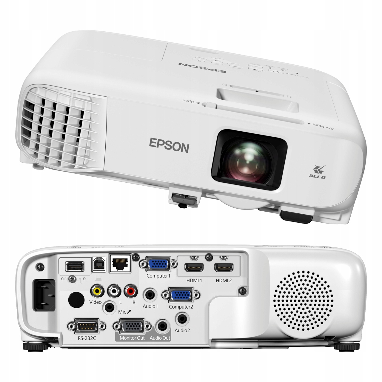 Projektor LCD Epson EB-992F biały