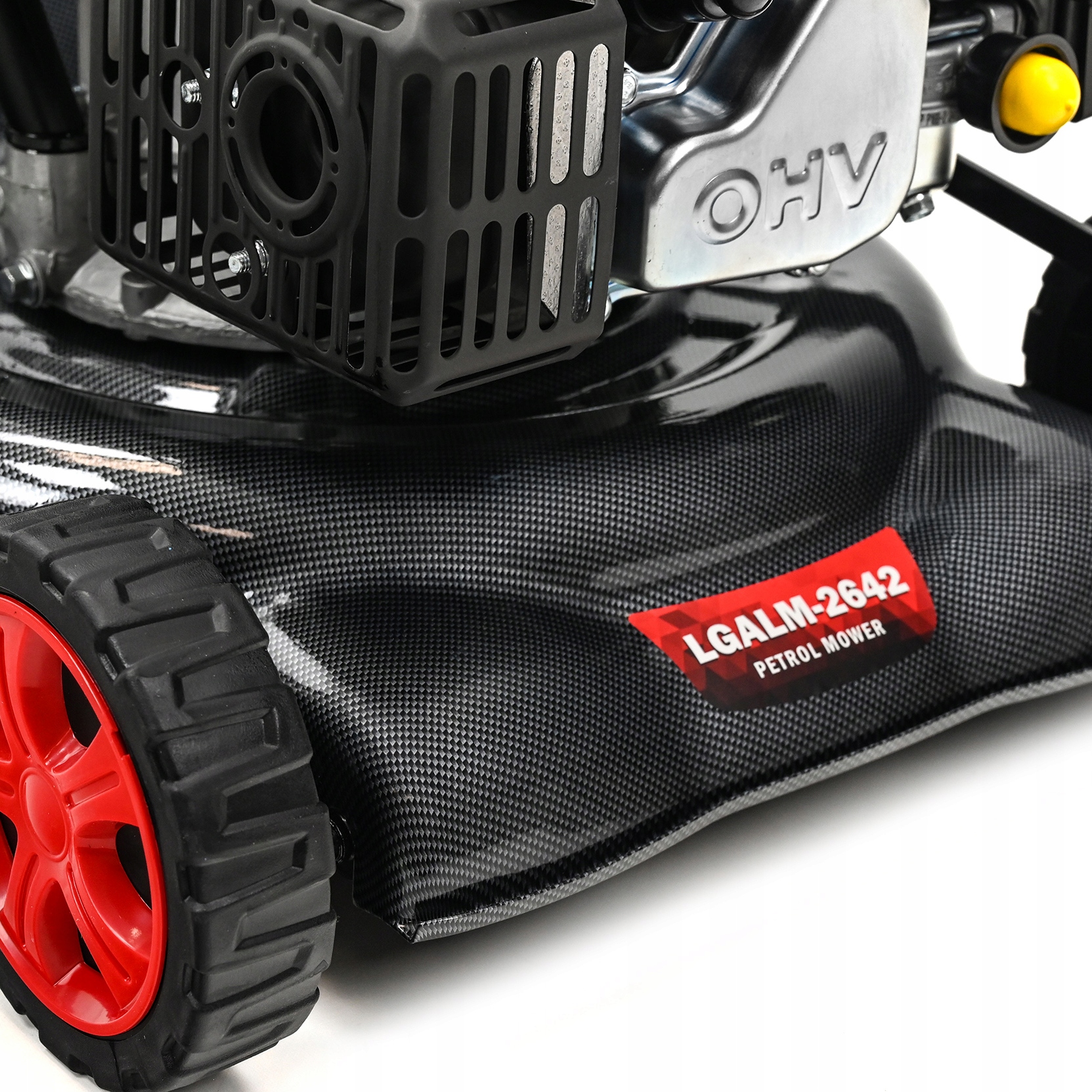 KOSIARKA SPALINOWA LEHMANN 44CM NAPĘD POTĘŻNA SILNIK 146CC MULCZOWANIE OLEJ Napęd napęd na koła