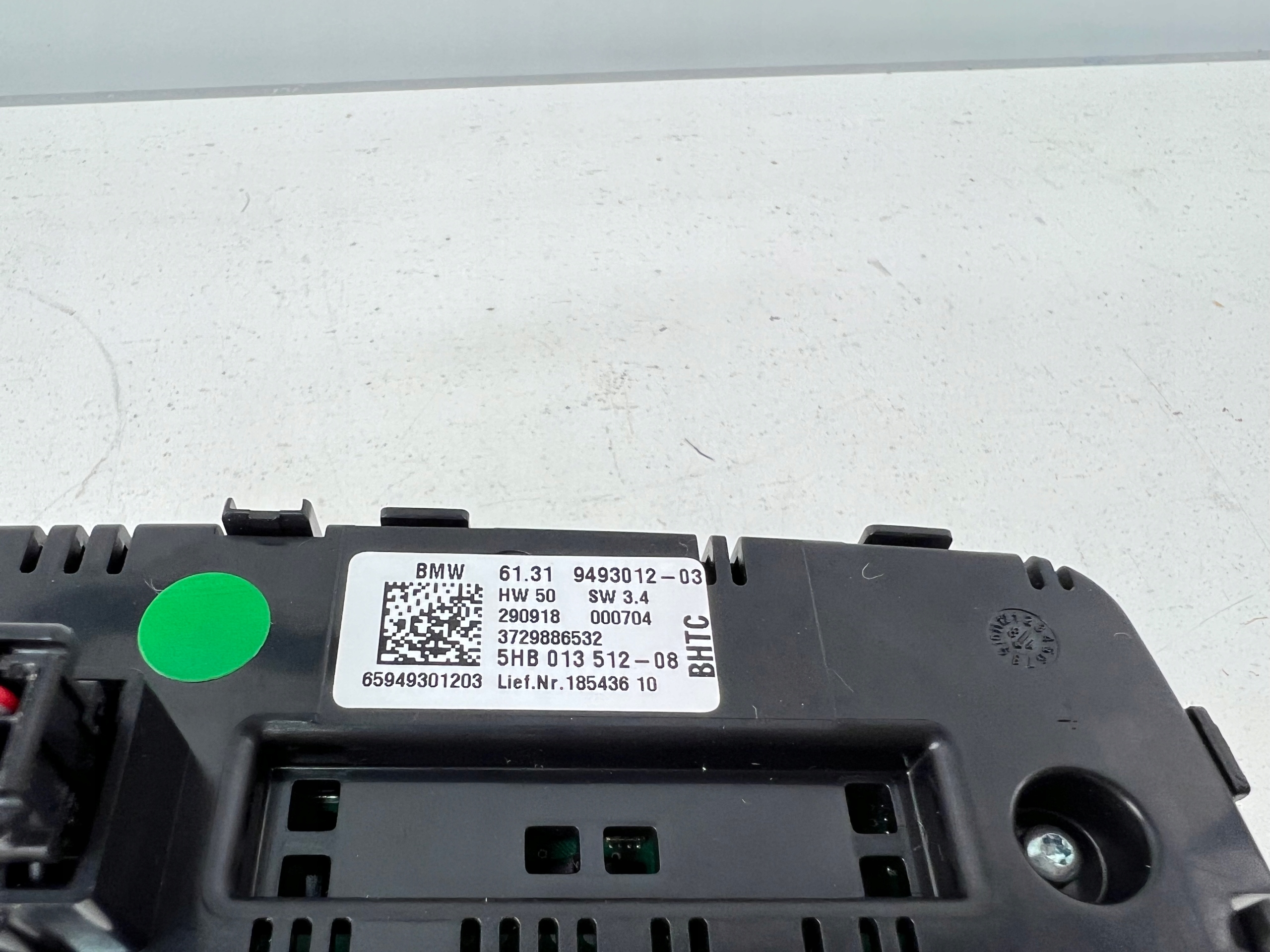 Unite commande clima Arrière BMW G20 9493012