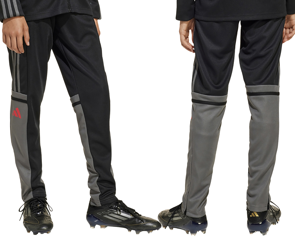 Dětské kalhoty adidas Squadra 25 Kapsy na zip Training Černé 140