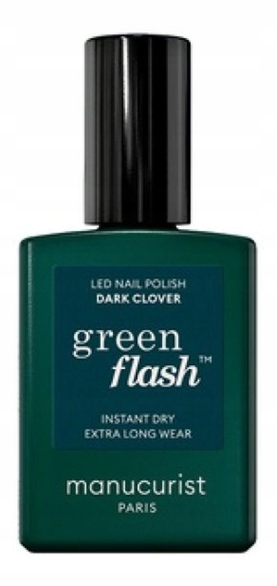 Manucurist Green Flash Nail Polish lak na nehty 15 ml Dark Clover (28)