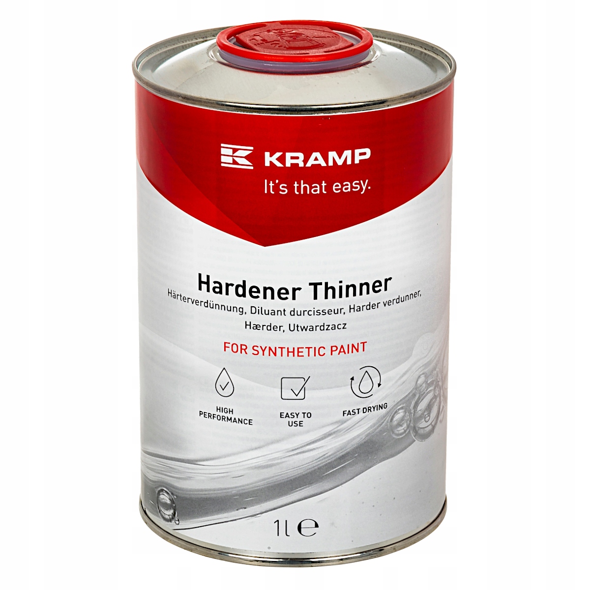 ROZCIEŃCZALNIK Z UTWARDZACZEM DO FARB 1L KRAMP z żywic max 5%