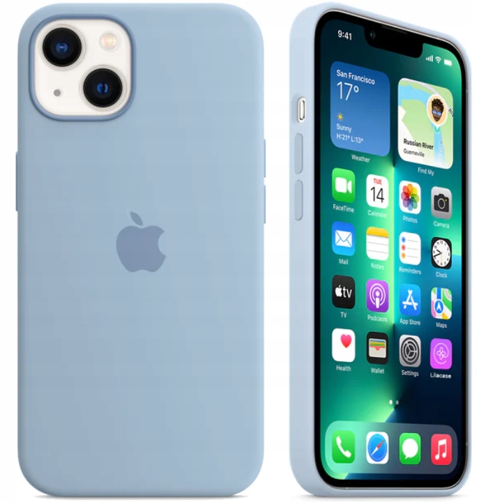 Etui Silikonowe Do Iphone 13 Mini Case Obudowa +szkło do Wyboru
