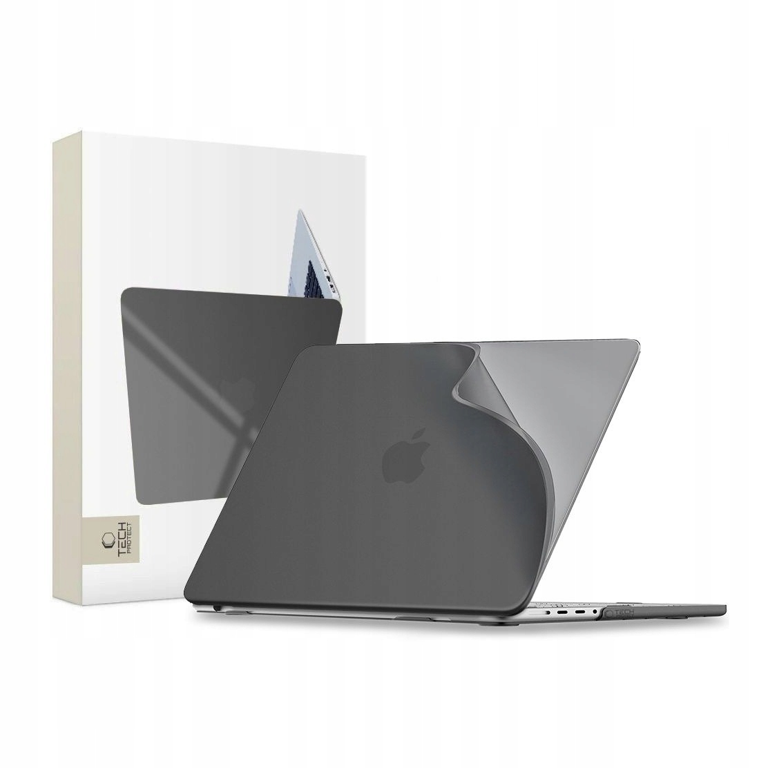 Etui do MacBook Pro 14 (2021-2026) Tech-Protect Softshell Matte Black