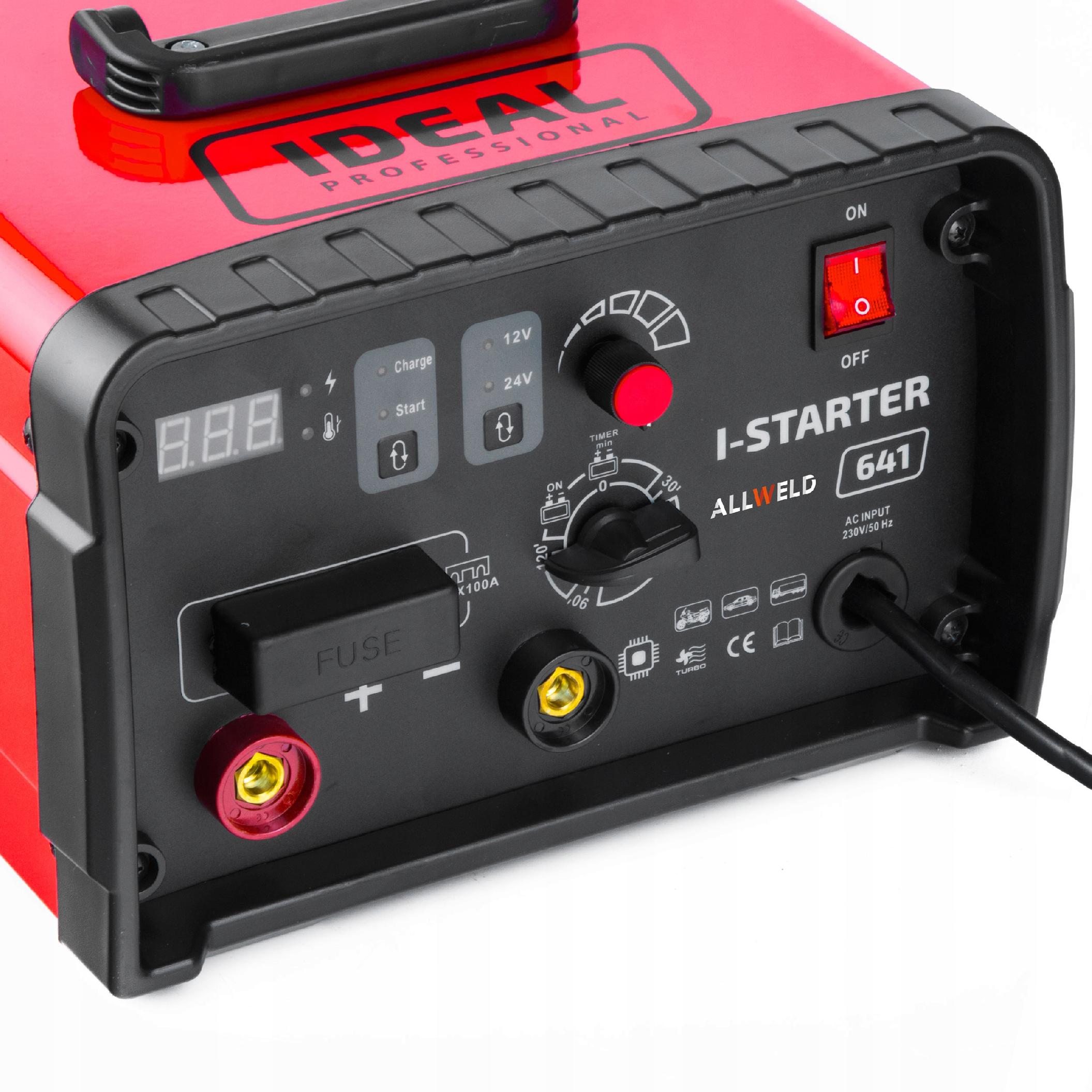 Prostownik samochodowy automatyczny rozruch IDEAL Kod producenta Prostownik automatyczny