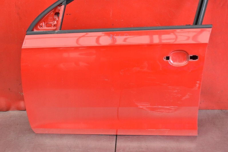 door left front front red SEAT TOLEDO 4 IV 12-17